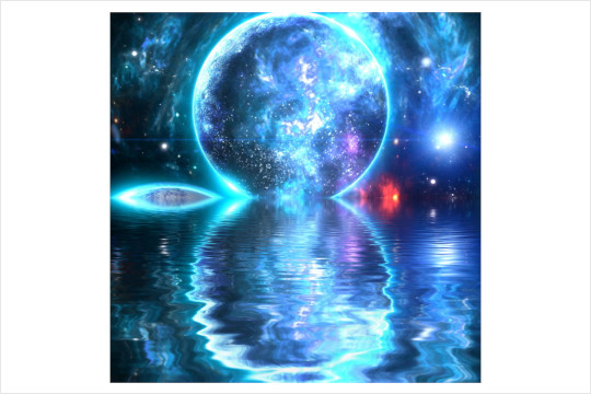 『地下水脈の鏡面』